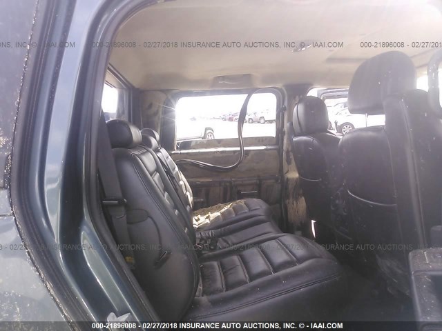 5GRGN22U55H105670 - 2005 HUMMER H2 SUT BLUE photo 8