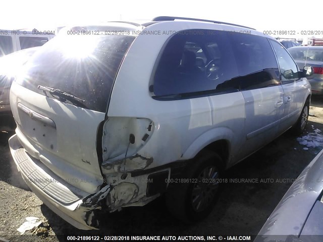 2A4GP44R77R266801 - 2007 CHRYSLER TOWN & COUNTRY LX WHITE photo 4