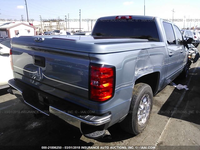 3GCPCREC3GG216850 - 2016 CHEVROLET SILVERADO C1500 LT SILVER photo 4