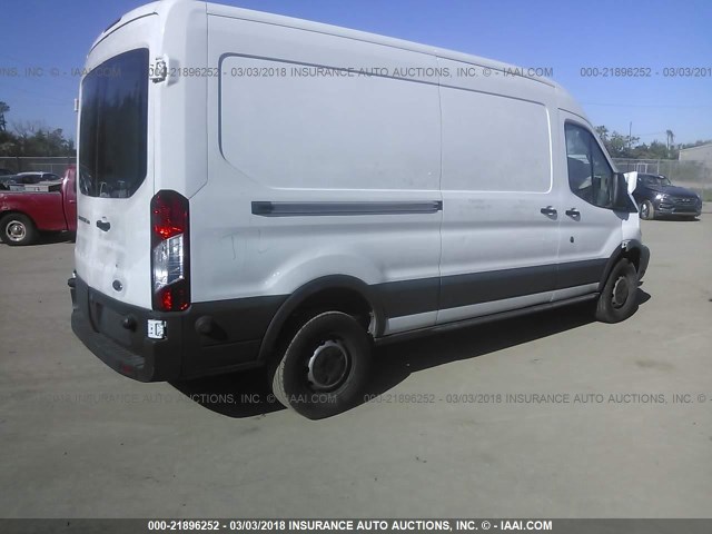 1FTYR2CM5HKA49021 - 2017 FORD TRANSIT T-250 WHITE photo 4