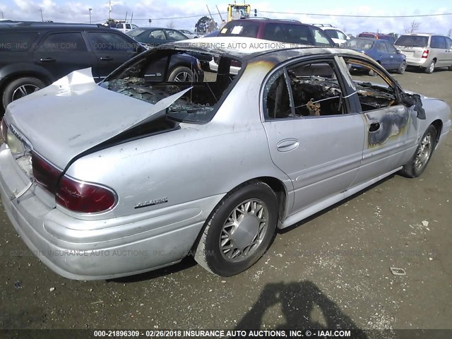 1G4HP54KXY4269002 - 2000 BUICK LESABRE CUSTOM SILVER photo 4