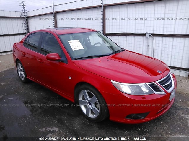 YS3FB49Y591013802 - 2009 SAAB 9-3 2.0T RED photo 1