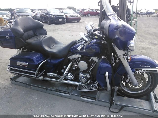 1HD1FC41X7Y707964 - 2007 HARLEY-DAVIDSON FLHTCUI BLUE photo 1
