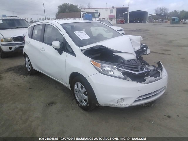 3N1CE2CP7FL416631 - 2015 NISSAN VERSA NOTE S/S PLUS/SV/SL/SR WHITE photo 1