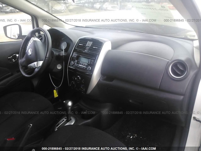 3N1CE2CP7FL416631 - 2015 NISSAN VERSA NOTE S/S PLUS/SV/SL/SR WHITE photo 5