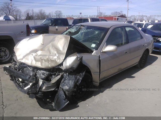 4T1BG22K0VU784254 - 1997 TOYOTA CAMRY CE/LE/XLE 棕色 照片 2