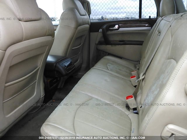 5GAEV237X8J109343 - 2008 BUICK ENCLAVE CXL 白色 照片 8