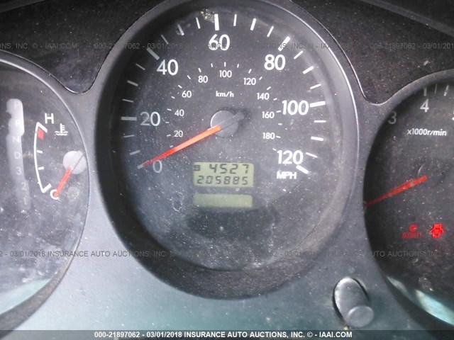 JF1SG65694H701282 - 2004 SUBARU FORESTER 2.5XS ვერცხლისფერი ფოტო 7