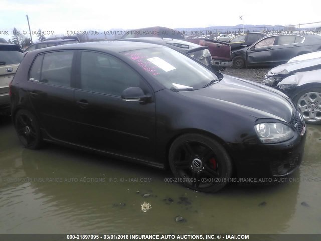 WVWGV71K07W054981 - 2007 VOLKSWAGEN NEW GTI BLACK photo 1