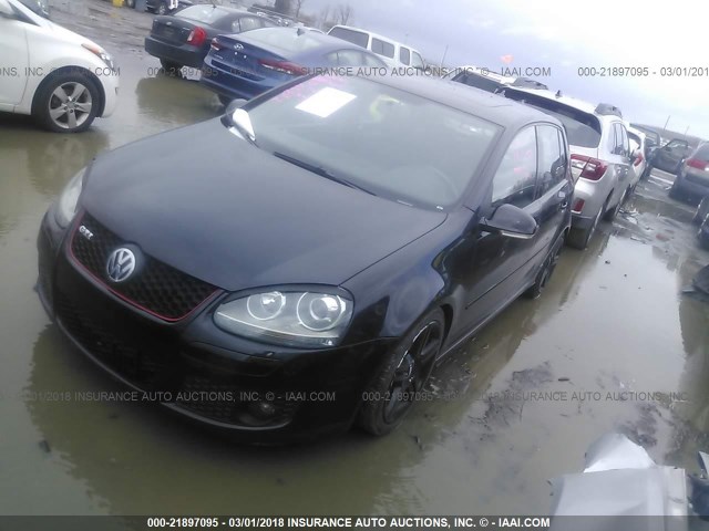 WVWGV71K07W054981 - 2007 VOLKSWAGEN NEW GTI BLACK photo 2