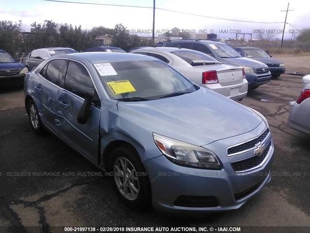 1G11A5SA1DU131952 - 2013 CHEVROLET MALIBU LS 浅蓝色 照片 1