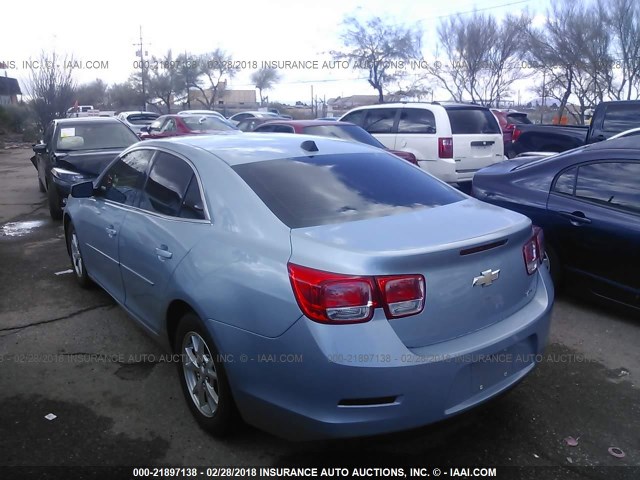 1G11A5SA1DU131952 - 2013 CHEVROLET MALIBU LS 浅蓝色 照片 3