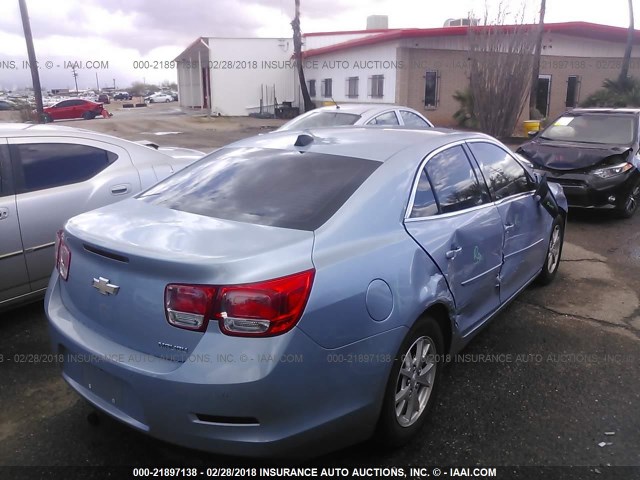 1G11A5SA1DU131952 - 2013 CHEVROLET MALIBU LS 浅蓝色 照片 4