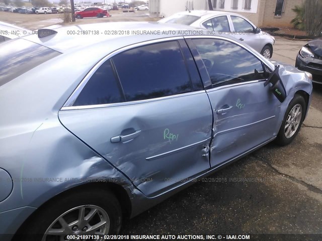 1G11A5SA1DU131952 - 2013 CHEVROLET MALIBU LS 浅蓝色 照片 6