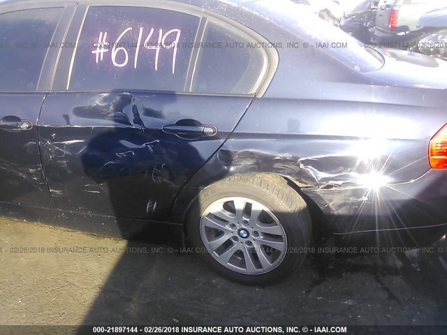 WBAVB17516NK39251 - 2006 BMW 325 I AUTOMATIC ლურჯი ფოტო 6