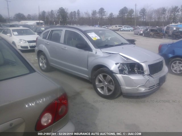 1B3CB3HA4AD597560 - 2010 DODGE CALIBER MAINSTREET SILVER photo 1