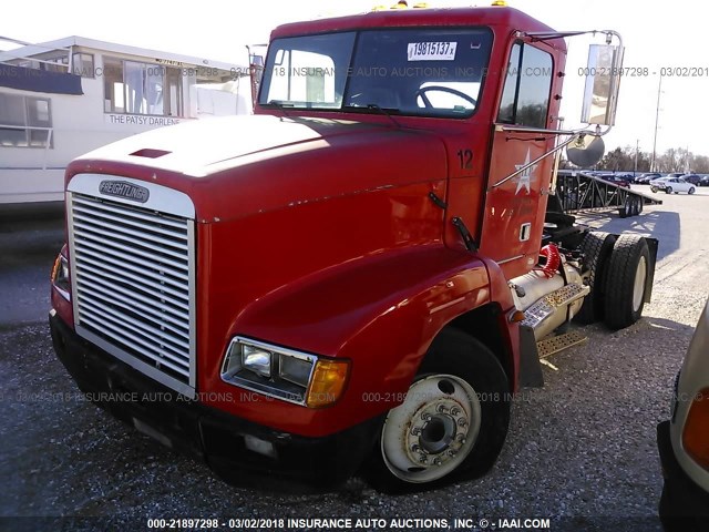 1FUW3MCB0SH798051 - 1995 FREIGHTLINER CONVENTIONAL FLD112 RED photo 2