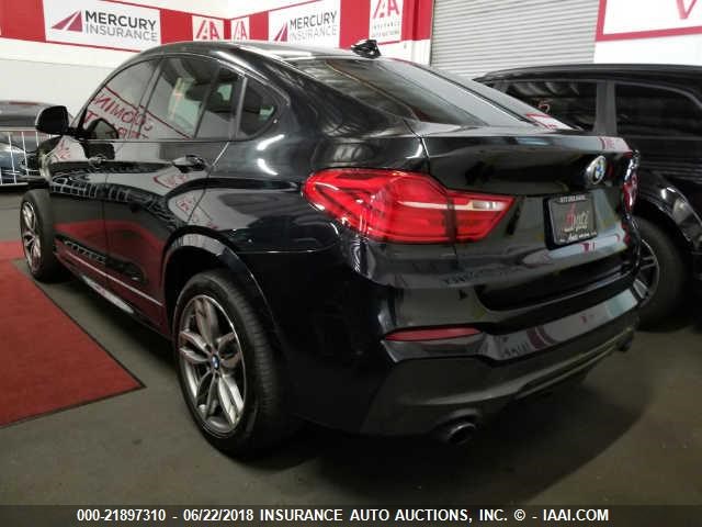 5UXXW7C50H0U25662 - 2017 BMW X4 XDRIVEM40I BLACK photo 3