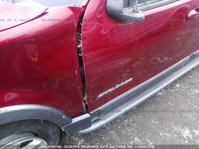 1FMZU73K84UB95440 - 2004 FORD EXPLORER XLT/XLT SPORT/NBX RED photo 6