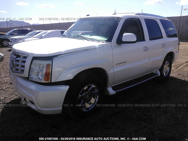 1GYEK63N64R121086 - 2004 CADILLAC ESCALADE LUXURY Ağ foto 2
