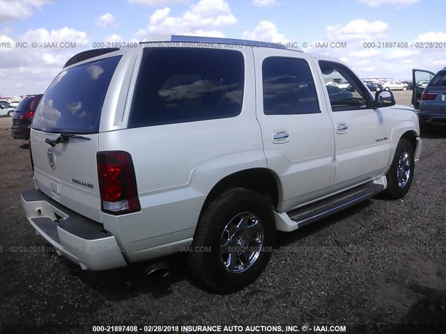 1GYEK63N64R121086 - 2004 CADILLAC ESCALADE LUXURY Ağ foto 4