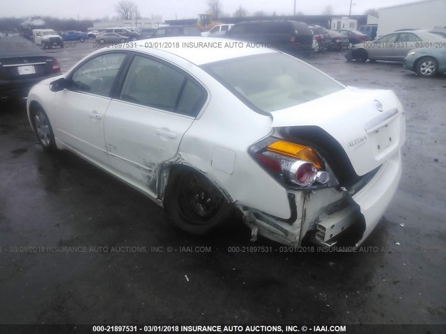 1N4AL21E17N490551 - 2007 NISSAN ALTIMA 2.5/2.5S WHITE photo 3