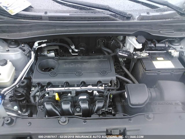 KM8JUCAC5AU087600 - 2010 HYUNDAI TUCSON GLS/LIMITED 银色 照片 10