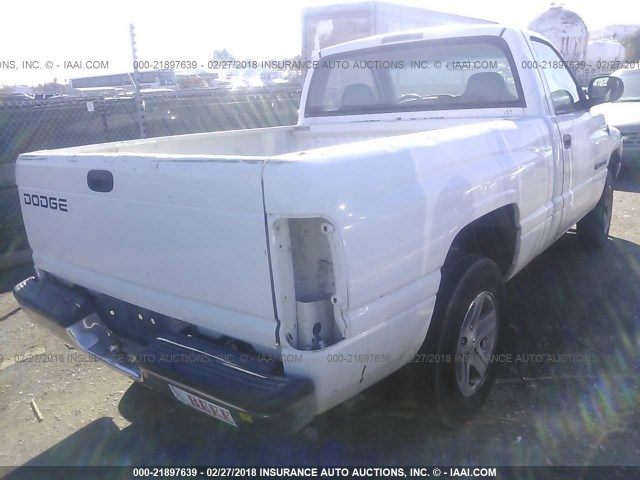 3B7HC16Y7XM588113 - 1999 DODGE RAM 1500 WHITE photo 4