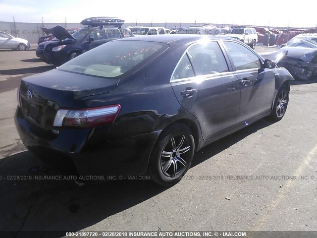 4T1BB46K79U103310 - 2009 TOYOTA CAMRY HYBRID BLACK photo 4