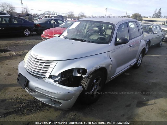 3C4FY58B75T568777 - 2005 CHRYSLER PT CRUISER TOURING SILVER photo 2