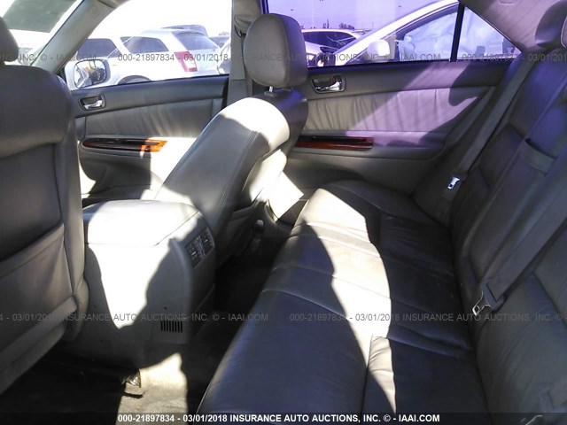 4T1BF30K12U501027 - 2002 TOYOTA CAMRY LE/XLE/SE 白色 照片 8