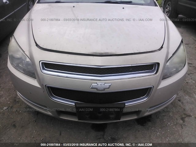 1G1ZC5E02AF177886 - 2010 CHEVROLET MALIBU 1LT 金色 照片 6