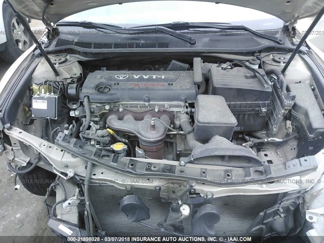 4T1BE46KX7U002752 - 2007 TOYOTA CAMRY NEW GENERAT CE/LE/XLE/SE TAN photo 10