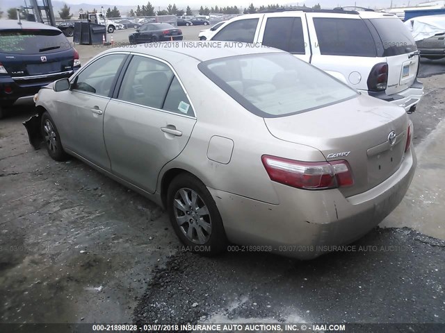 4T1BE46KX7U002752 - 2007 TOYOTA CAMRY NEW GENERAT CE/LE/XLE/SE TAN photo 3