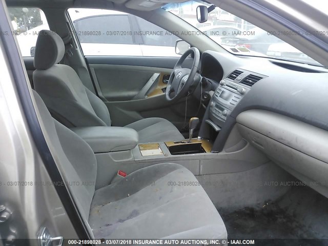 4T1BE46KX7U002752 - 2007 TOYOTA CAMRY NEW GENERAT CE/LE/XLE/SE TAN photo 5