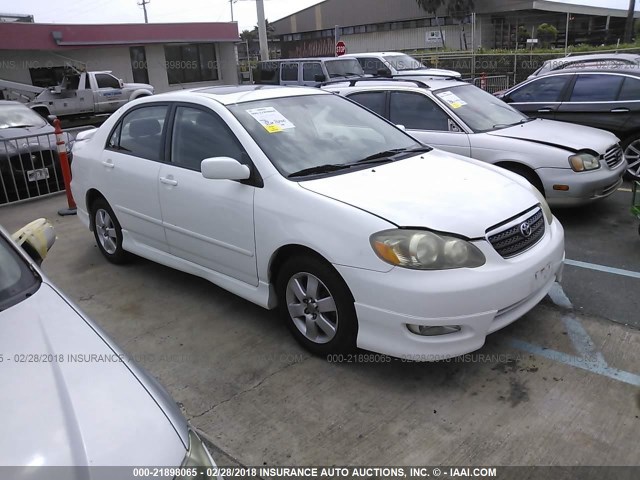 1NXBR30E76Z585197 - 2006 TOYOTA COROLLA CE/LE/S WHITE photo 10