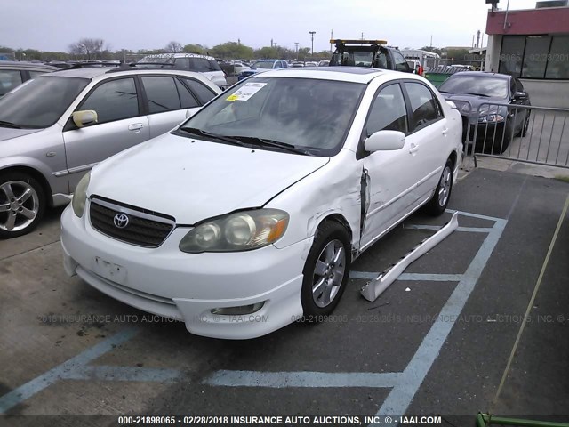 1NXBR30E76Z585197 - 2006 TOYOTA COROLLA CE/LE/S WHITE photo 2