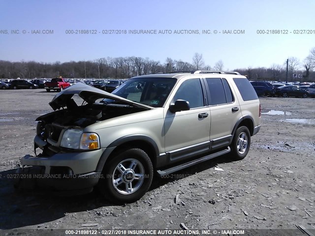 1FMZU73K83UA82537 - 2003 FORD EXPLORER XLT/XLT SPORT/NBX GOLD photo 2