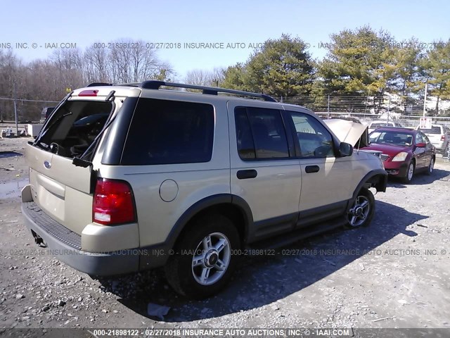 1FMZU73K83UA82537 - 2003 FORD EXPLORER XLT/XLT SPORT/NBX GOLD photo 4
