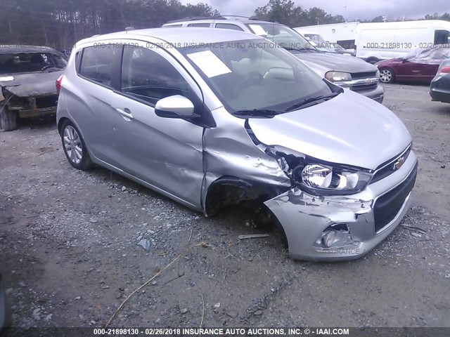 KL8CD6SA7HC839091 - 2017 CHEVROLET SPARK 1LT Серебристый фото 1