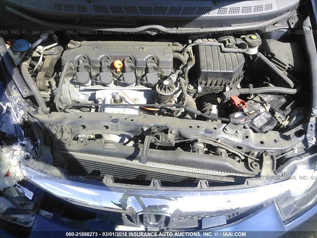 19XFA1F39AE015247 - 2010 HONDA CIVIC VP Navy photo 10