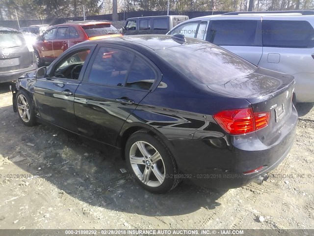 WBA3B5C56DF596985 - 2013 BMW 328 XI SULEV BLACK photo 3