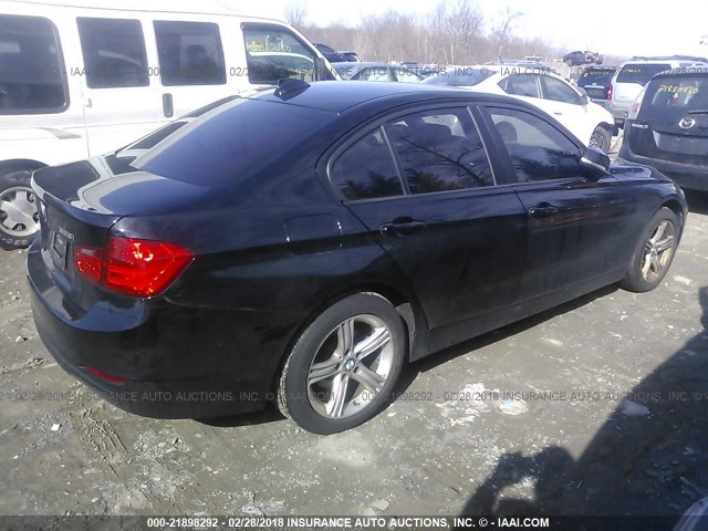 WBA3B5C56DF596985 - 2013 BMW 328 XI SULEV BLACK photo 4