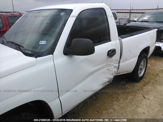 3GCEC14X07G248149 - 2007 CHEVROLET SILVERADO C1500 CLASSIC WHITE photo 6
