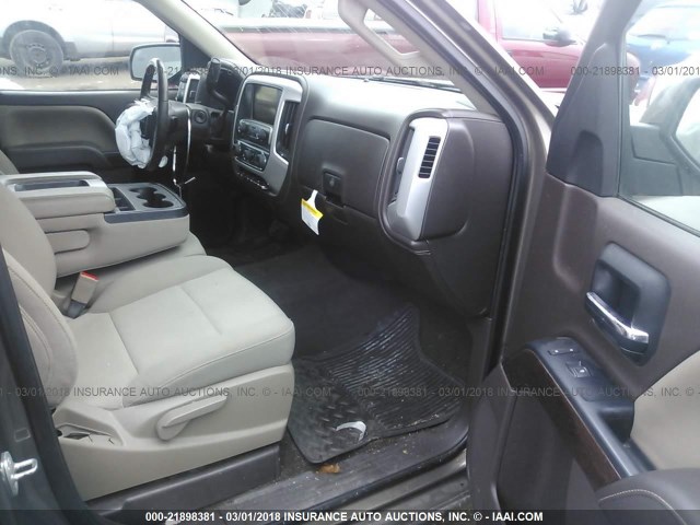 3GTU2UEC6EG340374 - 2014 GMC SIERRA K1500 SLE TAN photo 5