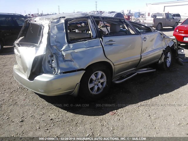 JTEGF21A230093555 - 2003 TOYOTA HIGHLANDER LIMITED GOLD photo 4