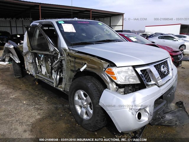 1N6AD0CU2DN729758 - 2013 NISSAN FRONTIER SV/PRO-4X SILVER photo 1