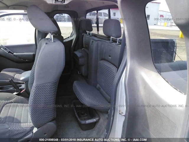 1N6AD0CU2DN729758 - 2013 NISSAN FRONTIER SV/PRO-4X SILVER photo 8