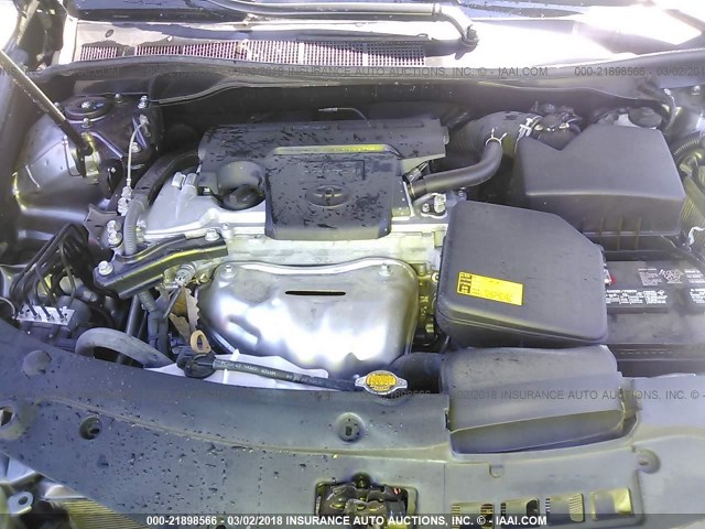 4T1BF1FKXEU836447 - 2014 TOYOTA CAMRY L/SE/LE/XLE 灰色 照片 10