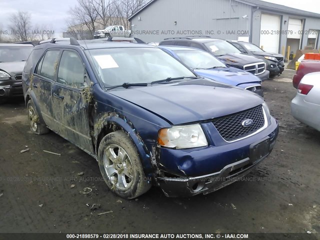 1FMDK05106GA27532 - 2006 FORD FREESTYLE SEL BLUE photo 1